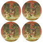 Hermia Salvamanteles Individuales Multicolor 4 Piezas